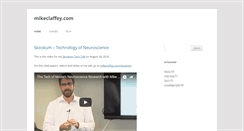 Desktop Screenshot of mikeclaffey.com